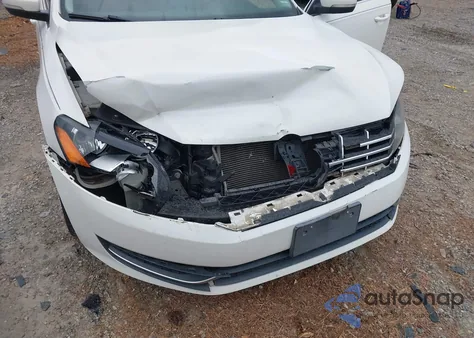 2014 Volkswagen Passat 2.0L Tdi Se из США, поврежденный, VIN 1VWBN7A39EC026126